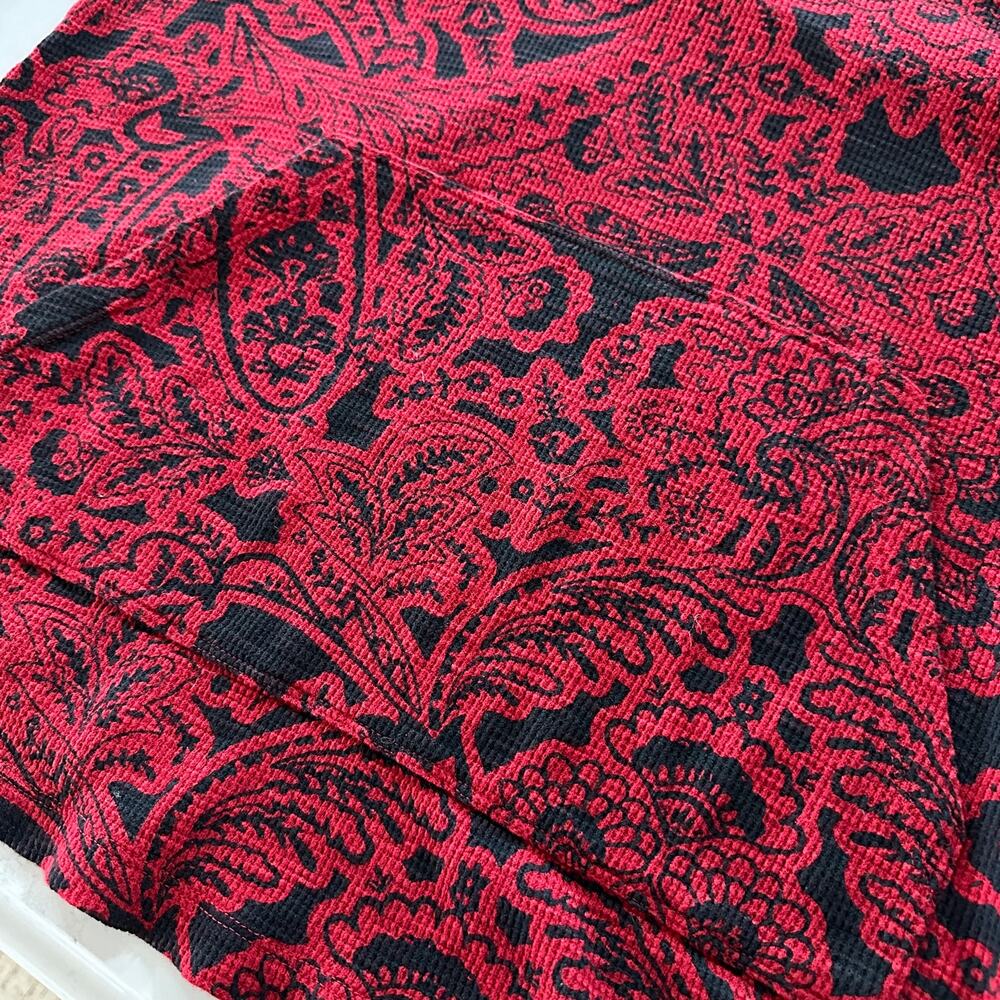 SOFT SURROUNDINGS Womens Kendra Waffle Top Size Large Cowl Neck Quiet Luxury - Picture 9 of 9